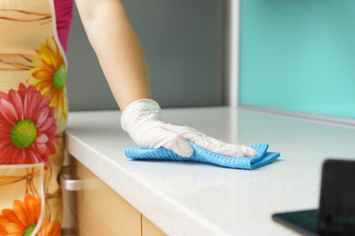 Deep cleaning service for a modern SE1 apartment interior