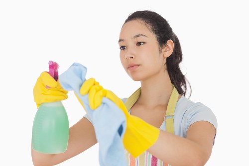 Deep carpet cleaning service in a central London property